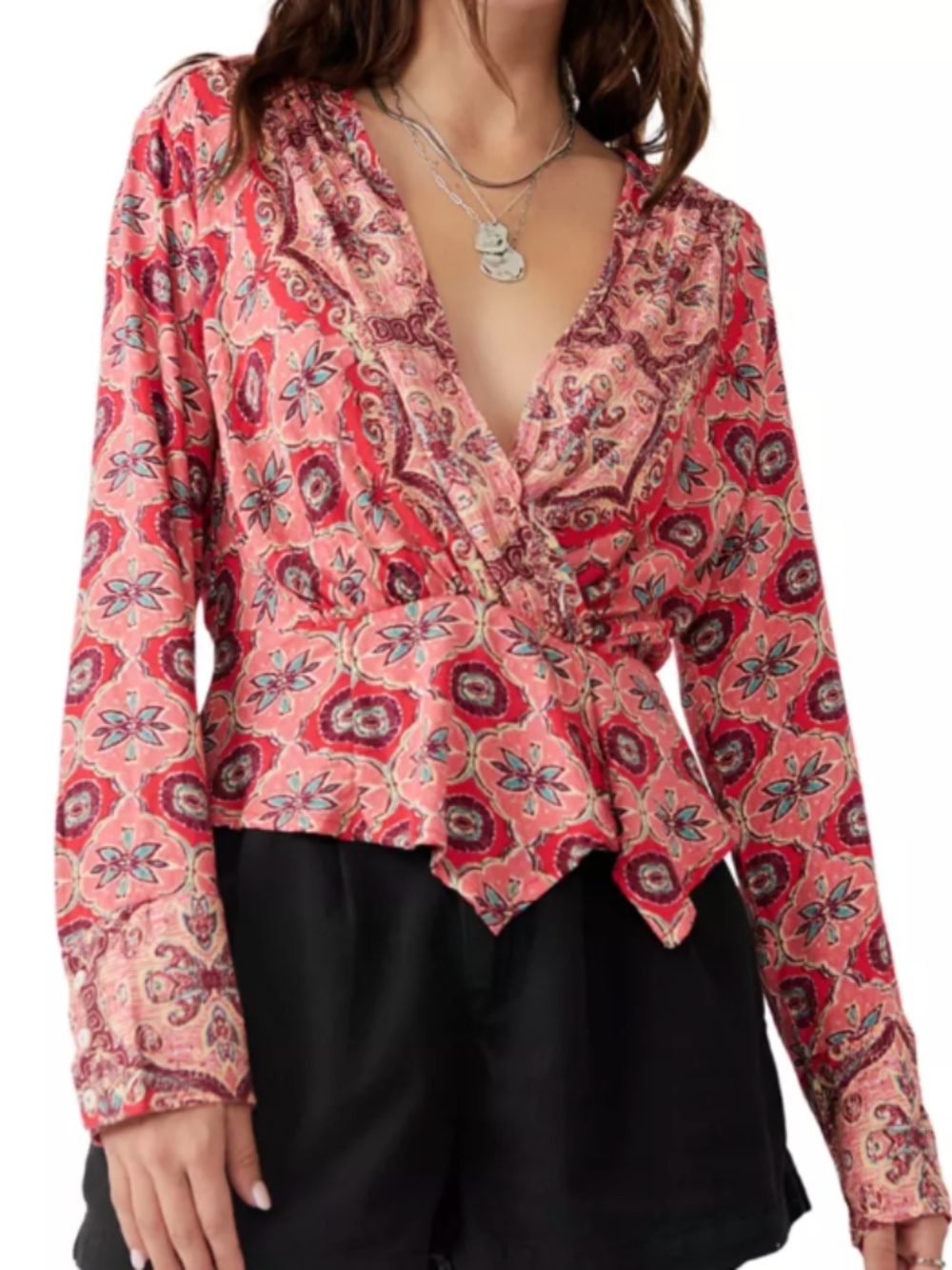 Free People Falling for you top